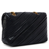 Pinko Bolso Mini Love Bag Puff en tejido efecto piel negro 100039 A1V9 Z99Q