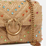 Bolso Pinko Love Lady Puff Mini Classic Beige 100044 A2CG C50Q