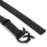 Cinturón Pinko con hebilla Love Birds en tono color negro 100125 A1K2 Z99B