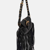 Bolso PINKO de hombro mini Jolene con flecos 102802 A1W8