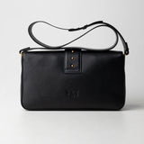 Bolso Pinko Love Bag Bolso Slouchy de cuero negro 104524 A0QO Z99Q