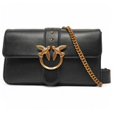 Bolso Pinko Love Bag Bolso Slouchy de cuero negro 104524 A0QO Z99Q