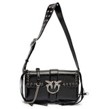 Bolso bandolera de piel Pinko LOVE ONE CLASSIC 104524 A28D Z99S