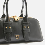 Bolso Pinko de mano pequeño Escape Bag Baguette de piel efecto charol 105334 A2YW Z99Q