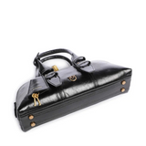Bolso Pinko de mano cuero de ternera fino granulado negro 105334 A2VW