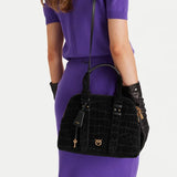 Bolso Pinko de mano pequeño Escape Bag de piel estampado cocodrilo  105906 A2YW