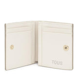Cartera TOUS Kaos Mini Lines Beige Pequeña 2002183601