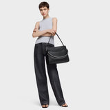 Bolso Tous Shopper mediano negro Audree Saffiano 2002286352