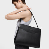 Bolso Tous Shopper mediano negro Audree Saffiano 2002286352