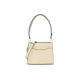 Bolso Shopper TOUS Audree Saffiano Beige Pequeño 2002287004