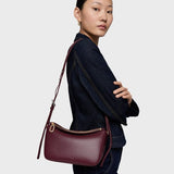 Bolso Bandolera mediana burdeos TOUS City 2002302921