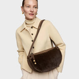 Bolso Tous de hombro marrón Tous Halfmoon 2002359044