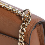 Bolso de hombro MICHAEL KORS cuero de vaca graneado marrón 30T4GC7L3T