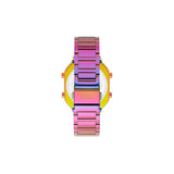 Reloj digital Tous con brazalete de acero IP iridiscente D-Bear 3000137900