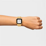 Reloj smartwatch Toous con brazalete de acero dorado y zirconitas B-Connect 3000138900