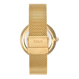 Reloj Tous analógico con esfera dorada y brazalete dorado S-Mesh Mirror 3000142300