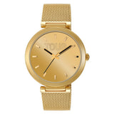 Reloj Tous analógico con esfera dorada y brazalete dorado S-Mesh Mirror 3000142300