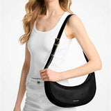 Bandolera MICHAEL KORS Avra mediana de piel 32T4G1UC6L black