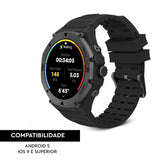 Reloj inteligente TIMBERLAND Trail Force S2 TDIGB0089801 GPS IP68 Hombres - Negro