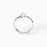 Anillo solitario Mabina de plata para mujer 523291