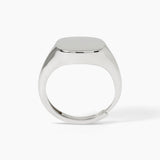 Anillo chevalier Mabina de plata rodiada NOBLE 523376