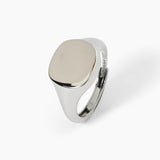 Anillo chevalier Mabina de plata rodiada NOBLE 523376