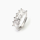 Anillo Mabina de plata para mujer con circonitas Valentina 523409