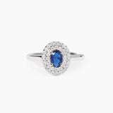 Anillo Mabina de zafiro sintético VICTORIA 523492