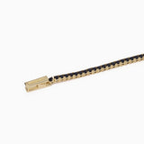 Pulsera Mabina de tenis negra CLUB DE TENIS 533658-M