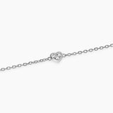 Pulsera Mabina de corazón de diamantes cultivados en laboratorio Mi diamante 534072