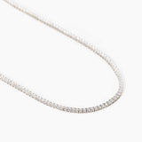 Gargantilla Mabina de tenis con circonitas blancas CLUB DE TENIS 553454