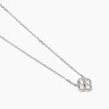 Colla Mabina con flor en circonita blanca Jazmín 553791