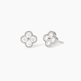 Pendientes Mabina de flor de circonita Jazmín 563870