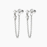 Pendientes Mabina de cadena de diamantes cultivados en laboratorio Mi diamante 563897