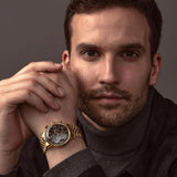 Reloj de pulsera de acero inoxidable TIMEX Marlin® Cronógrafo Taquimetro 40mm TW2W59900