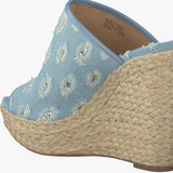 Alpargatas Michael kors Azul Hastings Mule 40R7HTHP2D