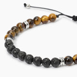 Pulsera Kidult ajustable con nylon y piedras 831131