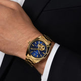 Reloj Bulova Surveyor Mecha Open Heart 39mm Automático 97A203