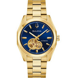 Reloj Bulova Surveyor Mecha Open Heart 39mm Automático 97A203