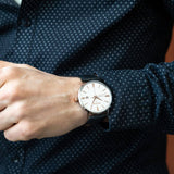 Reloj Bulova Aerojet 98B254 hombre acero y piel