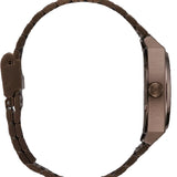 Reloj Nixon A1130-5244-00 Medium Time Teller marrón unisex