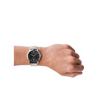 Reloj Emporio Armani Plateado y Negro Analógico Hombre AR11310