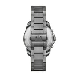 Reloj de hombre AX1967 cronógrafo de acero gris