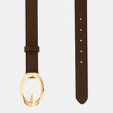Cinturón GUESS con logo negro BW9306P5430