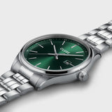 Reloj Cluse Anthéor Verde acero, color plateado CW20902
