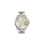 Reloj Diesel Caballero Mega Chief Bicolor Acero/Ip Dorado Cronógrafo 51mm DZ4672