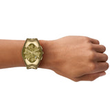 Reloj Diesel Mercurial Chrono para hombre en acero dorado DZ4681