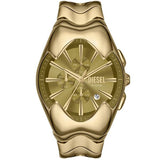 Reloj Diesel Mercurial Chrono para hombre en acero dorado DZ4681