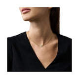 Collar Emporio Armani con colgante en plata de ley color dorado EG3628710