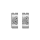 Pendientes de aro Emporio Armani EGS3165040 de acero inoxidable